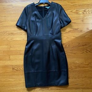 Genuine Leather Dress. Antonio Melani Luxury Collection. NWT.